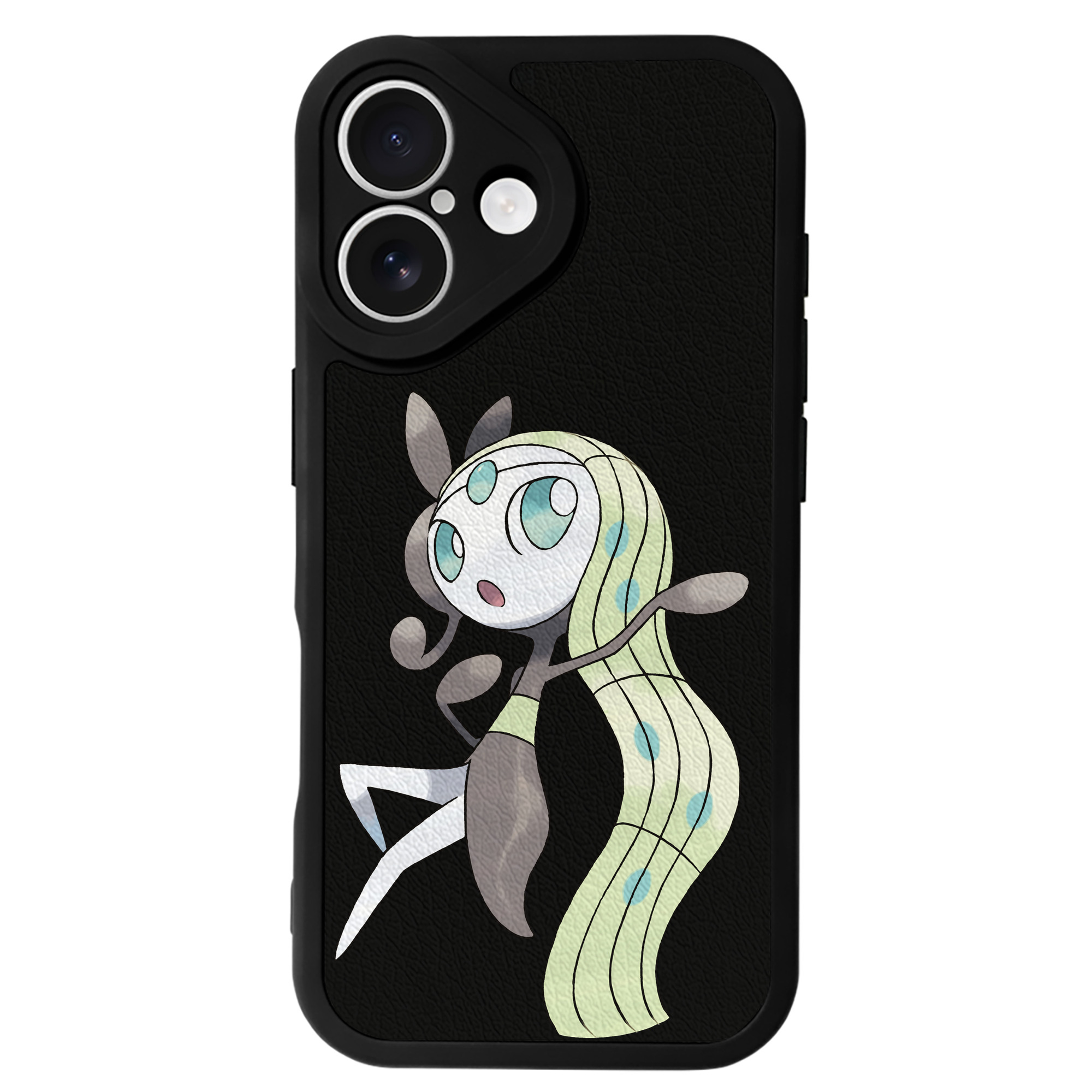 （画像用） ポケットモンスター Pokémon 【iPhone 16シリーズ対応】シリコンスマホケース（レザー調） 材質：シリコン